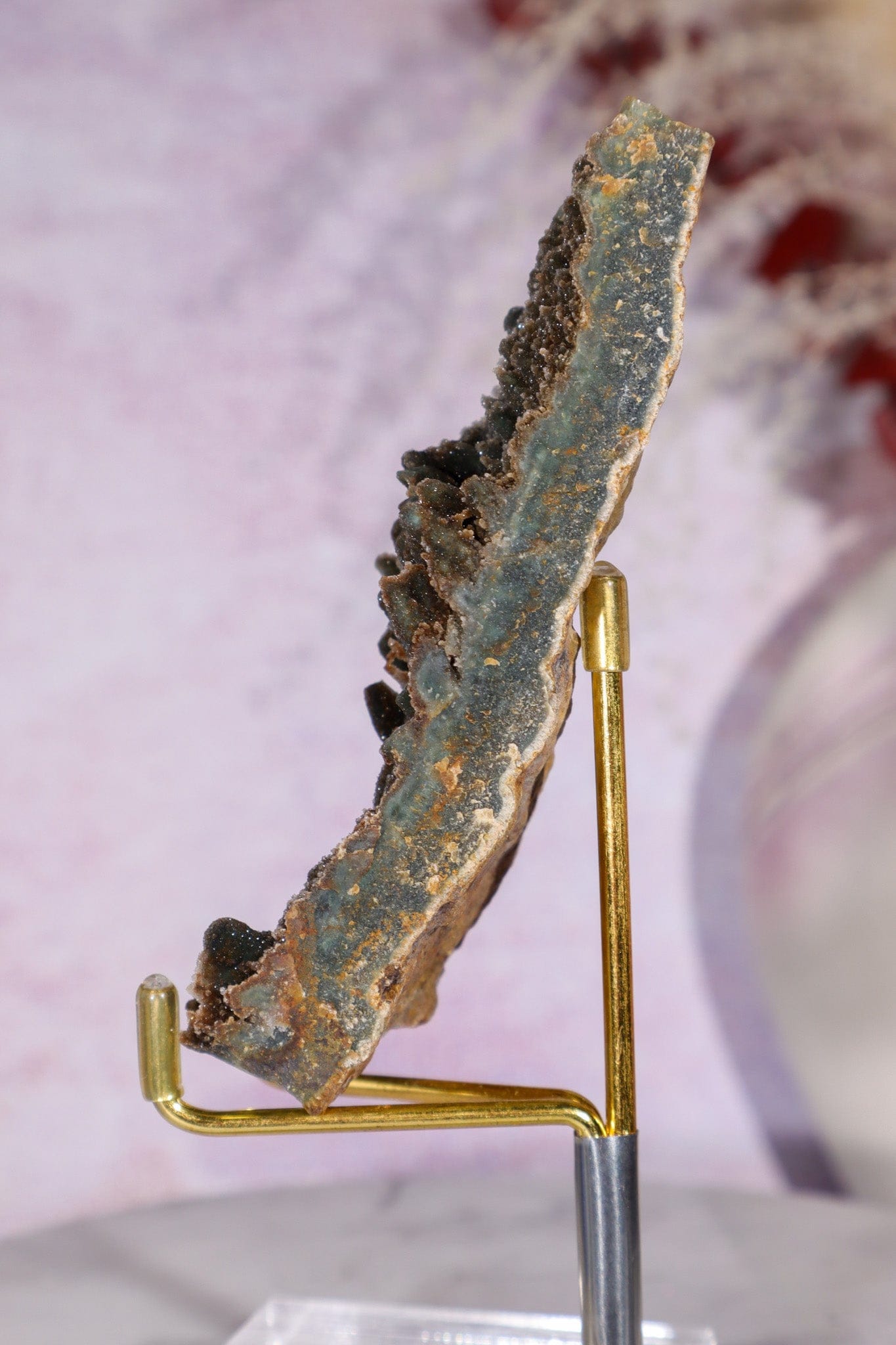 Brown Amethyst Stalactite Specimen 10cm Specimen Tali & Loz Crystals