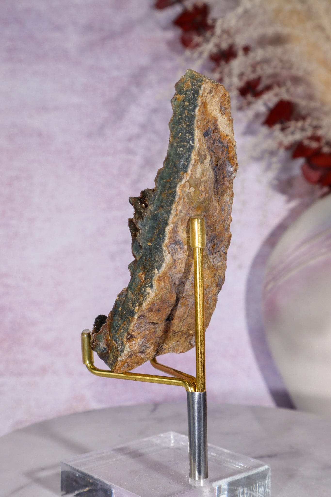 Brown Amethyst Stalactite Specimen 10cm Specimen Tali & Loz Crystals