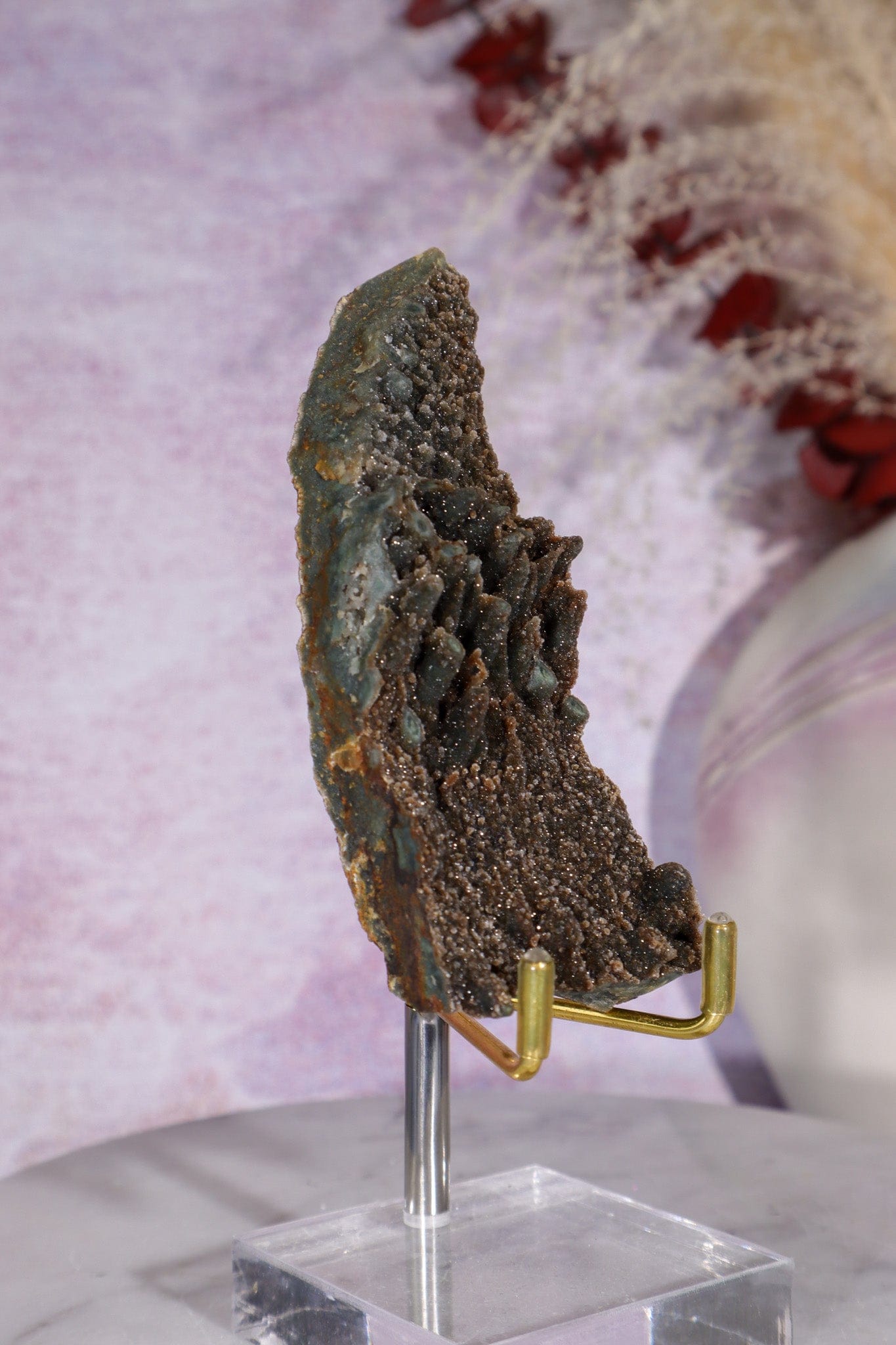 Brown Amethyst Stalactite Specimen 10cm Specimen Tali & Loz Crystals