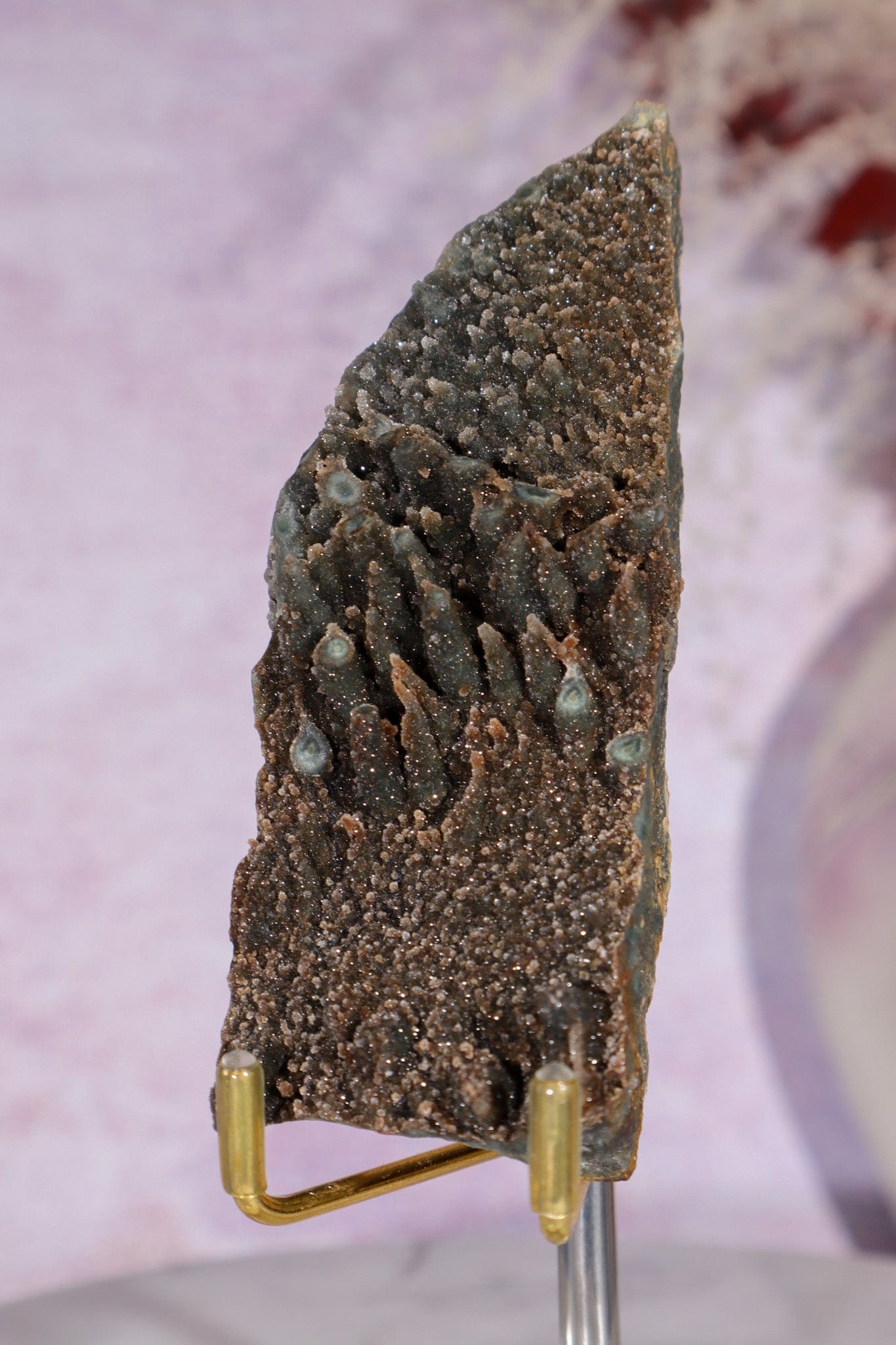 Brown Amethyst Stalactite Specimen 10cm Specimen Tali & Loz Crystals