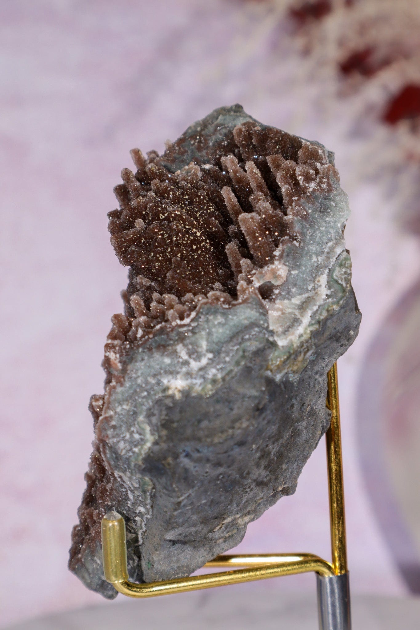 Brown Amethyst Stalactite Specimen 9.5cm Specimen Tali & Loz Crystals