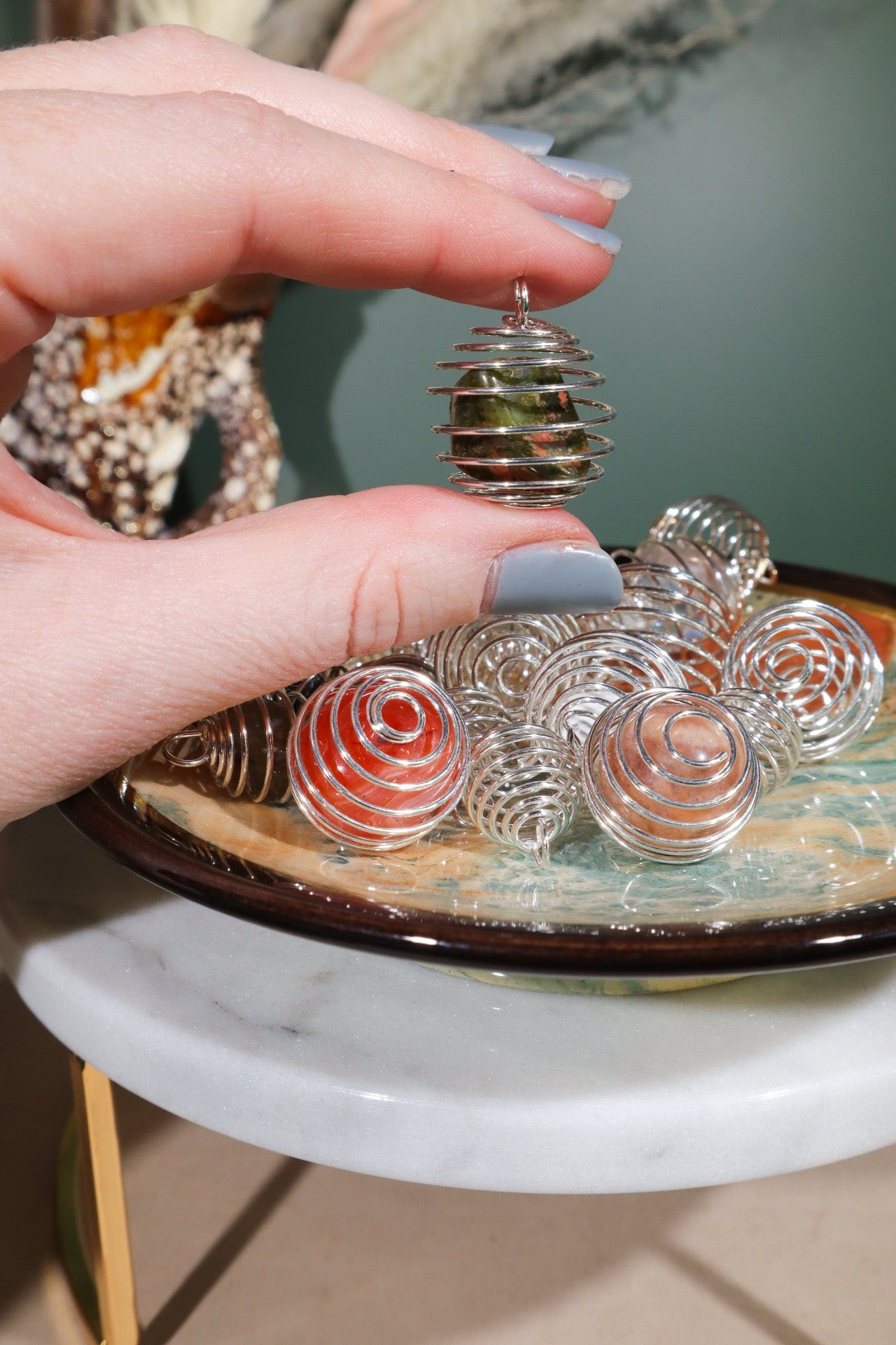 Cages for Crystal Pendants - 3 Sizes - Tali & Loz Crystals