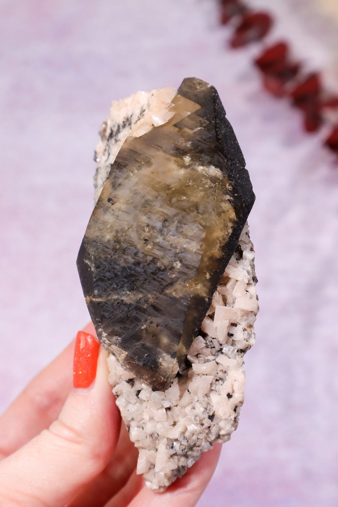 Calcite On Dolomite Specimen 10.5cm Specimen Tali & Loz Crystals