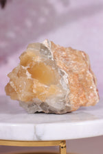 Calcite on Feldspar Specimen 7cm Minerals Tali & Loz Crystals