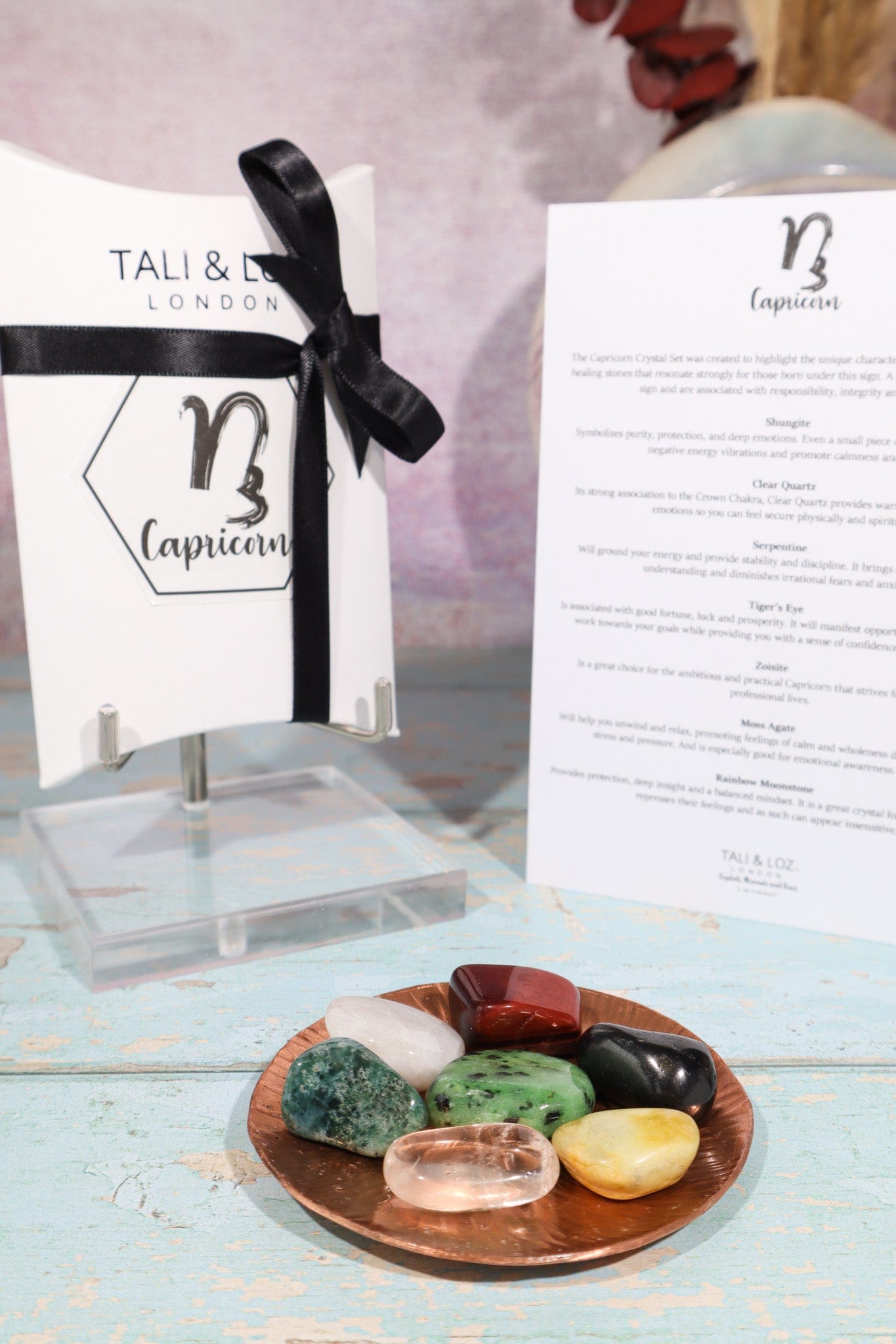 Capricorn Zodiac Crystal Set Crystal Sets Tali & Loz Crystals