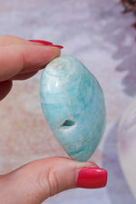 Caribbean Calcite Heart | Intuitively Chosen Carving Tali & Loz Crystals