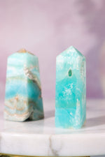 Caribbean Calcite Towers 5cm, Intuitively Chosen Tali & Loz Crystals