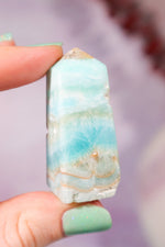 Caribbean Calcite Towers 5cm, Intuitively Chosen Tali & Loz Crystals