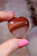 Carnelian Hearts | 30mm | Brazil Hearts Tali & Loz Crystals