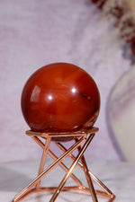 Carnelian Sphere | 4.4cm | India Spheres Tali & Loz Crystals