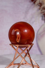 Carnelian Sphere | 4.4cm | India Spheres Tali & Loz Crystals