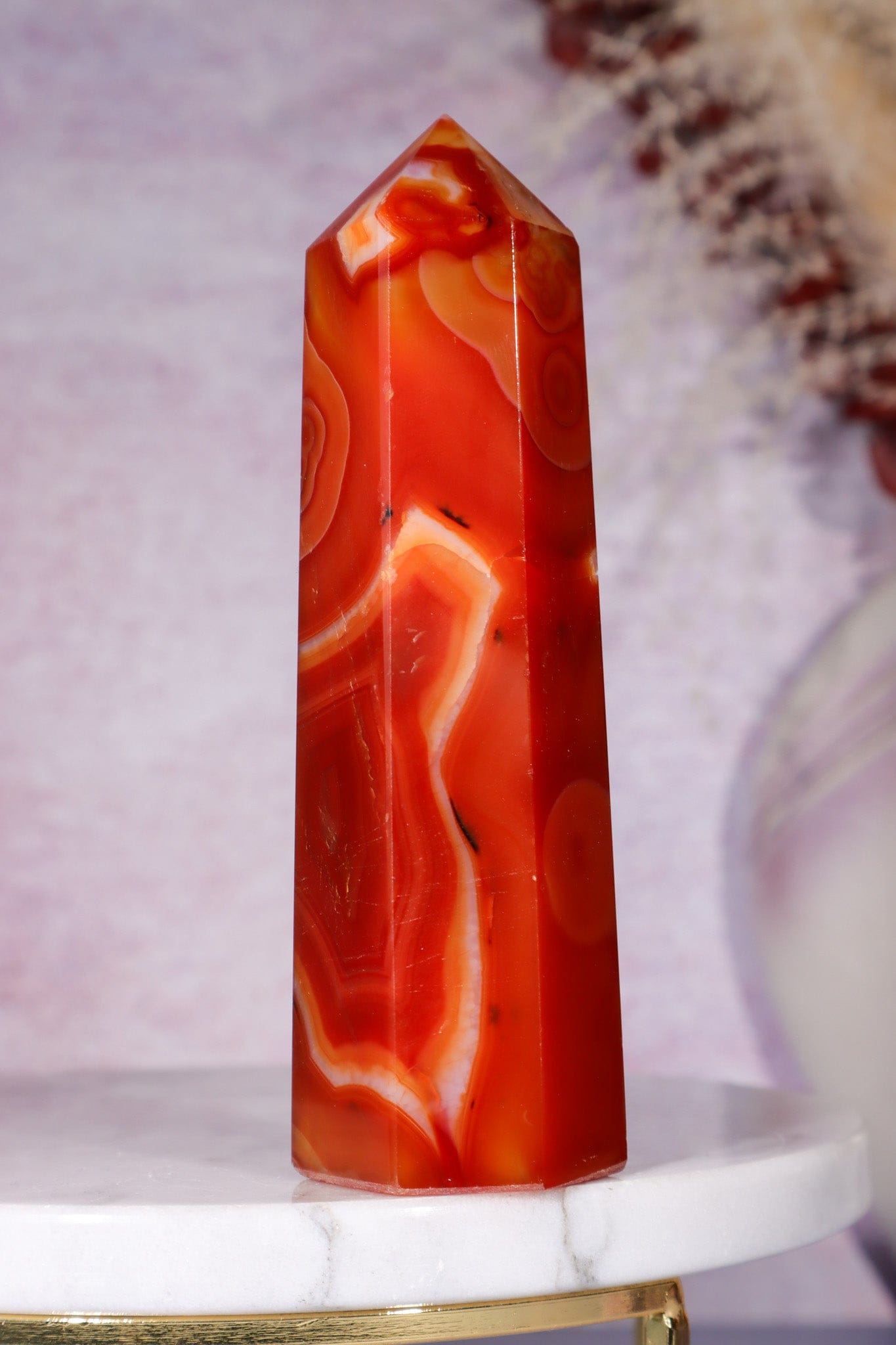 Carnelian Tower 207gr Towers Tali & Loz Crystals