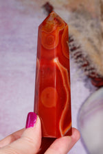 Carnelian Tower 207gr Towers Tali & Loz Crystals
