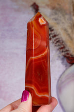 Carnelian Tower 207gr Towers Tali & Loz Crystals