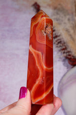 Carnelian Tower 207gr Towers Tali & Loz Crystals