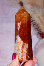 Carnelian Tower 229gr Towers Tali & Loz Crystals
