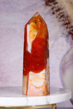 Carnelian Tower 229gr Towers Tali & Loz Crystals