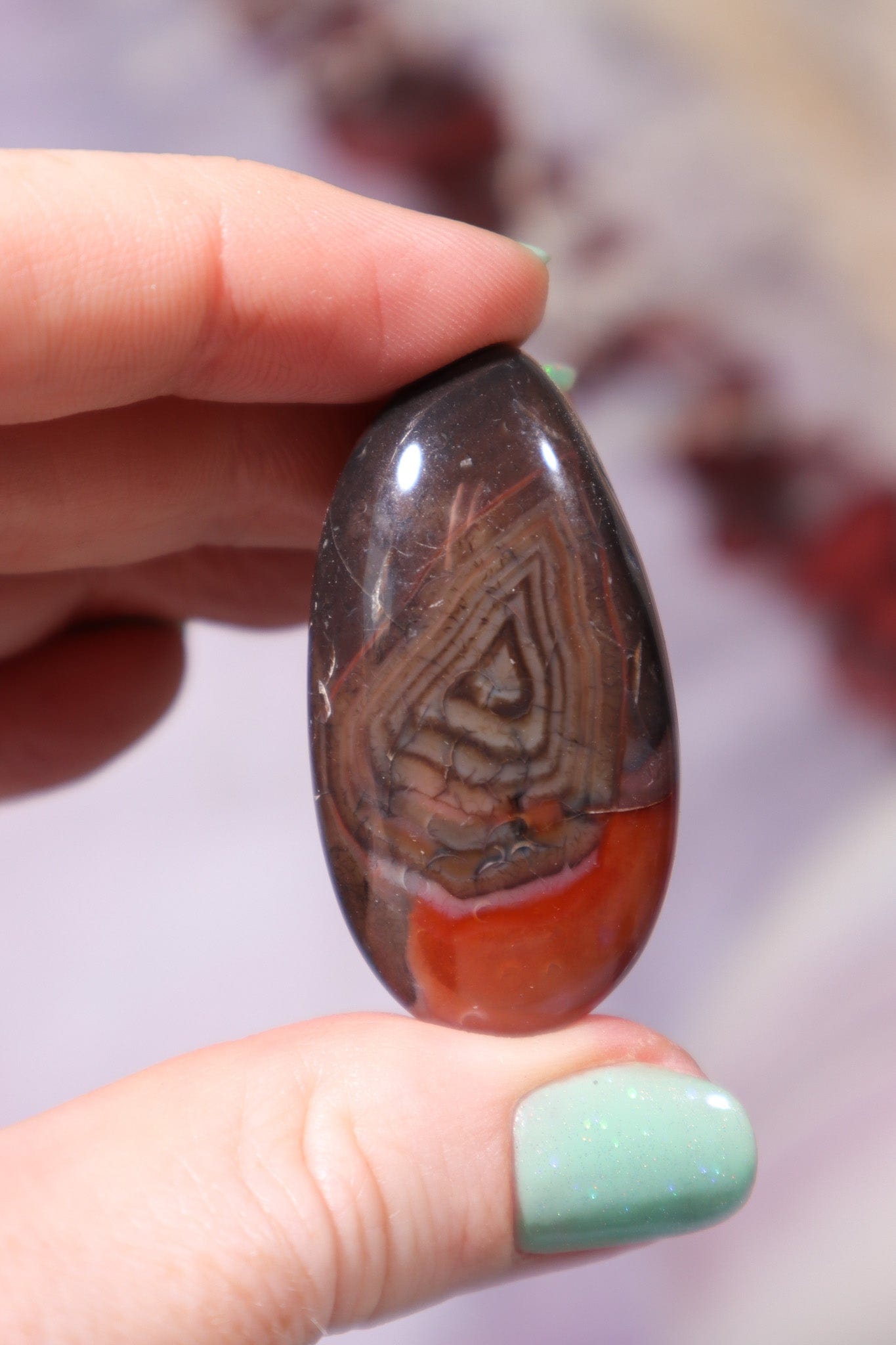 Carnelian Tumblestones Large 30-40 mm Tumblestones Tali & Loz Crystals