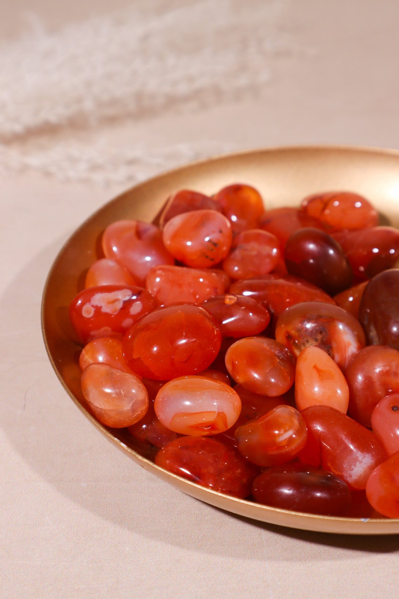 Carnelian Tumblestones Small 15-25 mm - Tali & Loz Crystals