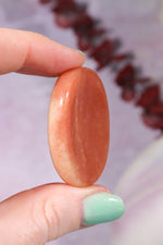 Carnelian Worry Stones 4cm, Intuitively Chosen Worry Stones Tali & Loz Crystals