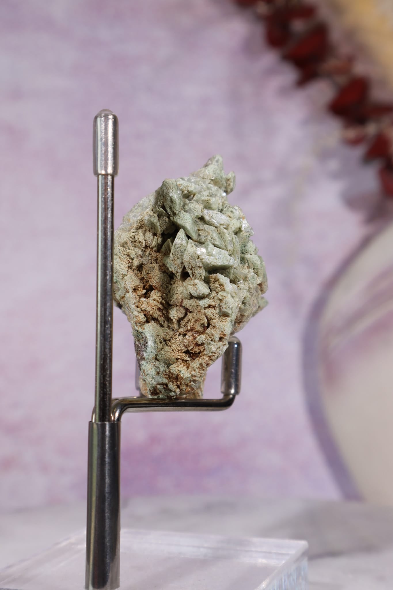 Celadonite | 38.12g | India Minerals Tali & Loz Crystals