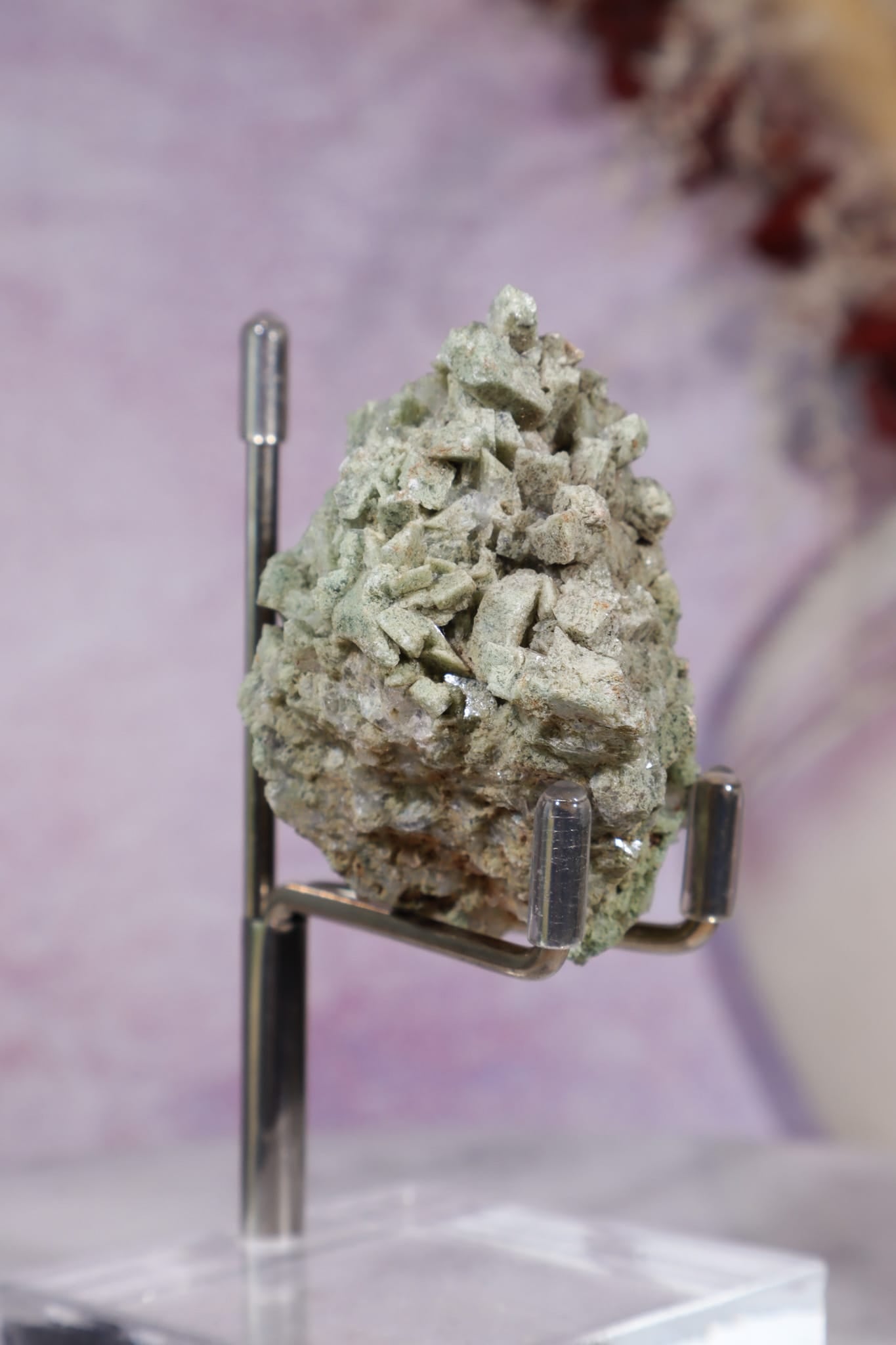 Celadonite | 38.12g | India Minerals Tali & Loz Crystals