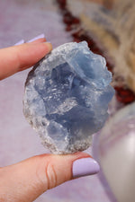 Celestite Geode | 150–250g | Madagascar Mineral Specimen Tali & Loz Crystals