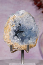 Celestite Geode | 150–250g | Madagascar Mineral Specimen Tali & Loz Crystals