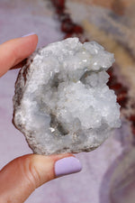 Celestite Geode (Light) | 150–190g | Madagascar Mineral Specimen Tali & Loz Crystals