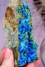 Chalcanthite Specimen | 108mm | Anthropogenic Minerals Tali & Loz Crystals