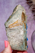 Chalcanthite Specimen | 108mm | Anthropogenic Minerals Tali & Loz Crystals