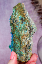 Chalcanthite Specimen | 108mm | Anthropogenic Minerals Tali & Loz Crystals