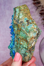 Chalcanthite Specimen | 108mm | Anthropogenic Minerals Tali & Loz Crystals