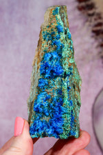 Chalcanthite Specimen | 108mm | Anthropogenic Minerals Tali & Loz Crystals