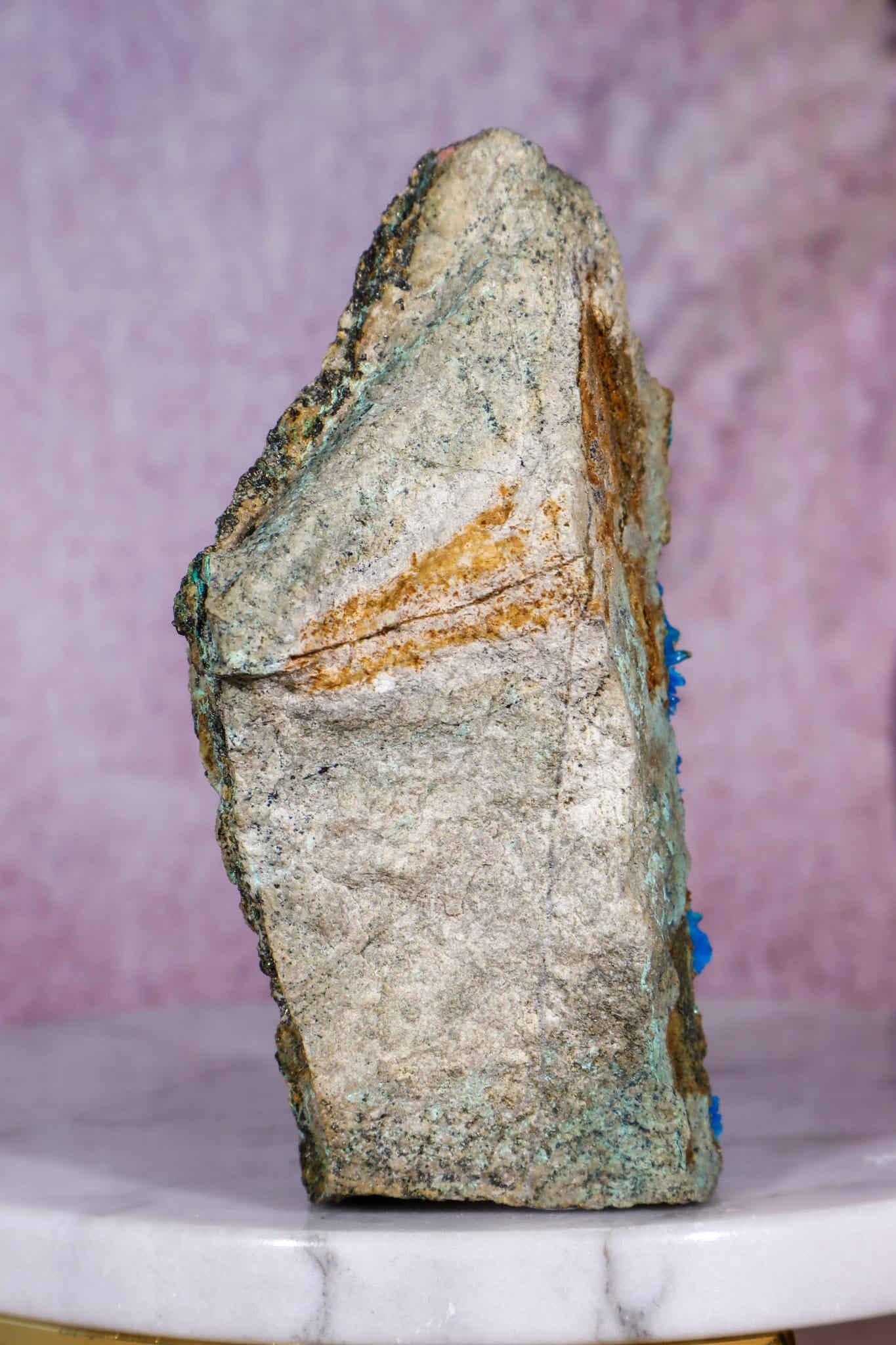 Chalcanthite Specimen | 108mm | Anthropogenic Minerals Tali & Loz Crystals