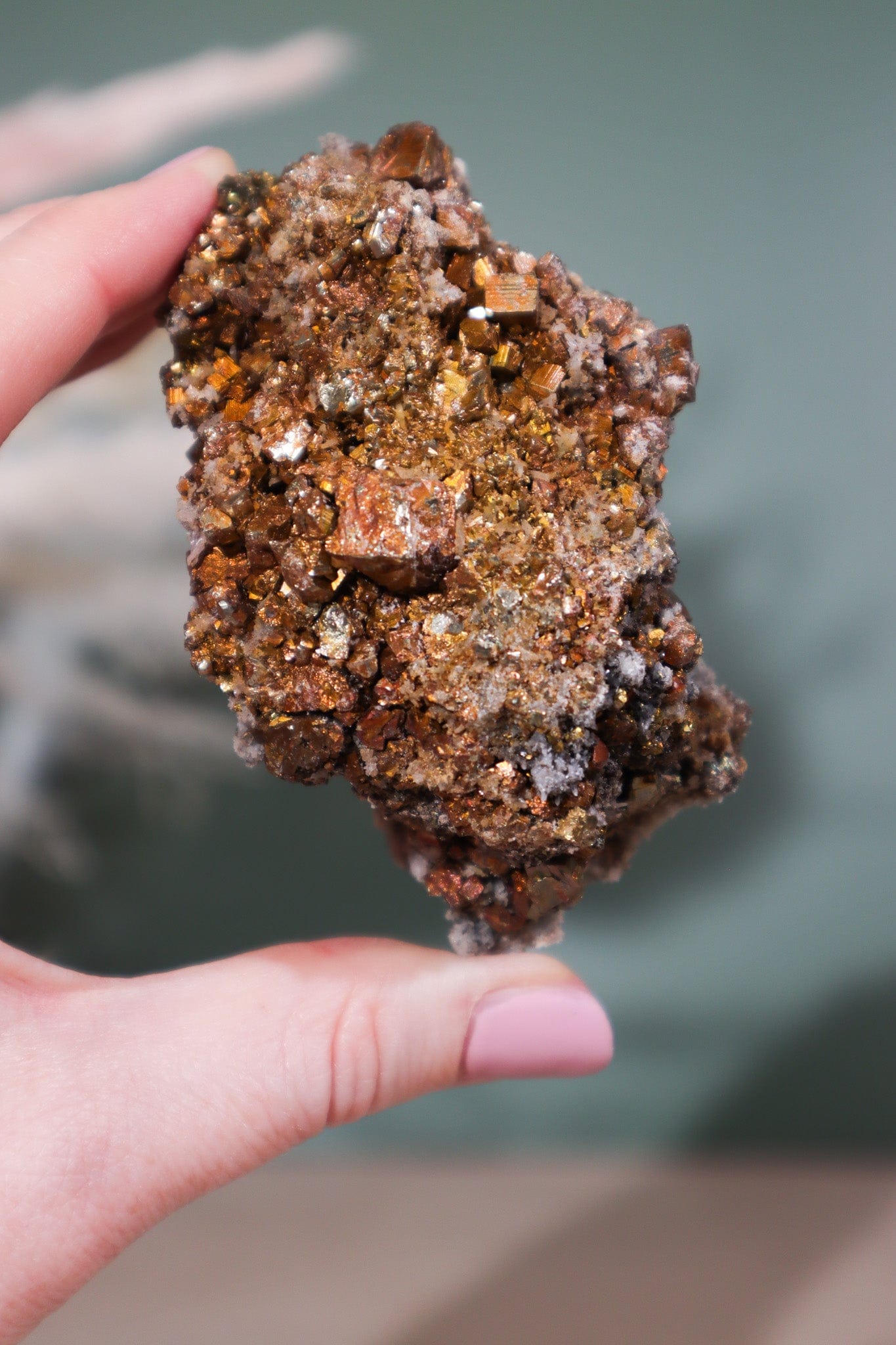 Chalcopyrite Specimen 181g - Tali & Loz Crystals