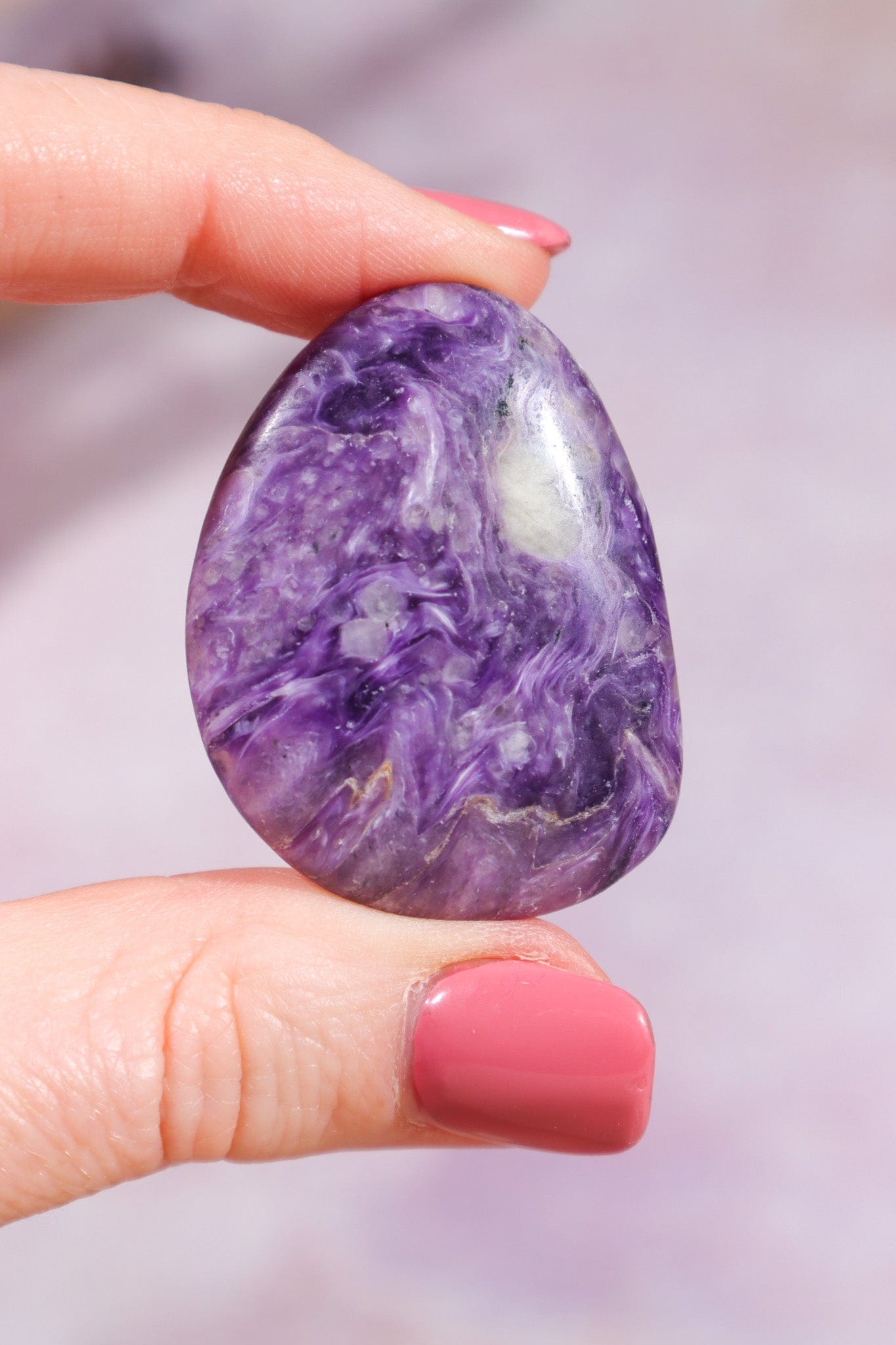 Charoite Cabochon 18gr Cabochons Tali & Loz Crystals
