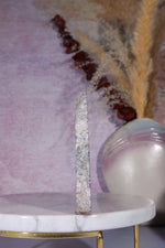 Charoite Self Standing Slice 10cm, Russia Slices Tali & Loz Crystals