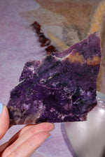 Charoite Self Standing Slice 9.5cm, Russia Slices Tali & Loz Crystals