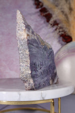 Charoite Self Standing Slice 9.5cm, Russia Slices Tali & Loz Crystals