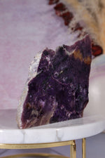 Charoite Self Standing Slice 9.5cm, Russia Slices Tali & Loz Crystals