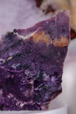 Charoite Self Standing Slice 9.5cm, Russia Slices Tali & Loz Crystals