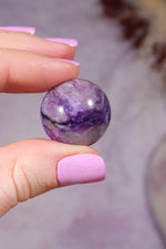 Charoite Spheres | 2cm | Russia Spheres Tali & Loz Crystals