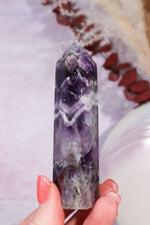 Chevron Amethyst Tower 9cm Towers Tali & Loz Crystals