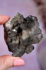 Chlorite in Quartz Cluster | 5.4 cm | Pakistan Quartz Tali & Loz Crystals