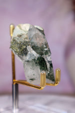Chlorite in Quartz Cluster | 6 cm | Pakistan Quartz Tali & Loz Crystals