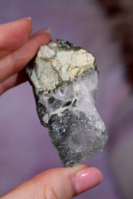 Chlorite in Quartz Cluster | 6 cm | Pakistan Quartz Tali & Loz Crystals