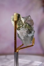 Chlorite in Quartz Cluster | 6 cm | Pakistan Quartz Tali & Loz Crystals