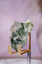 Chlorite in Quartz Cluster | 6 cm | Pakistan Quartz Tali & Loz Crystals