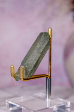 Chlorite in Quartz Point | 6.3 cm | Pakistan Quartz Tali & Loz Crystals